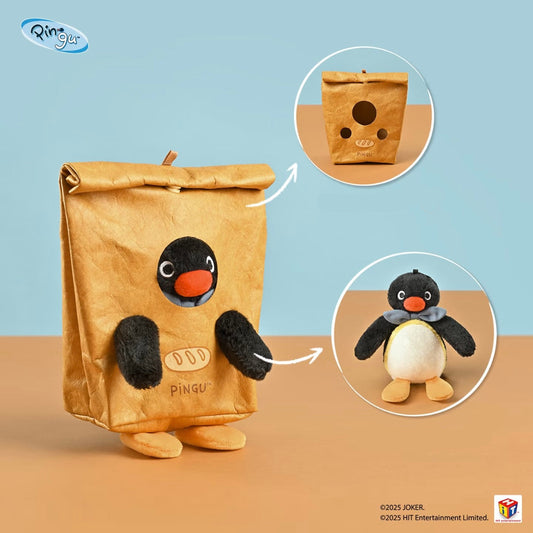 Pingu | Bakery Series Mascot Holder Bag Charm Plush Keychain