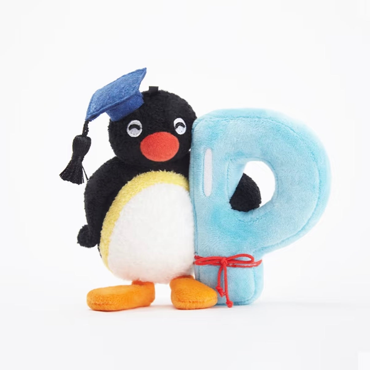 Pingu | Mascot Holder Bag Charm Plush Keychain (Graduation)