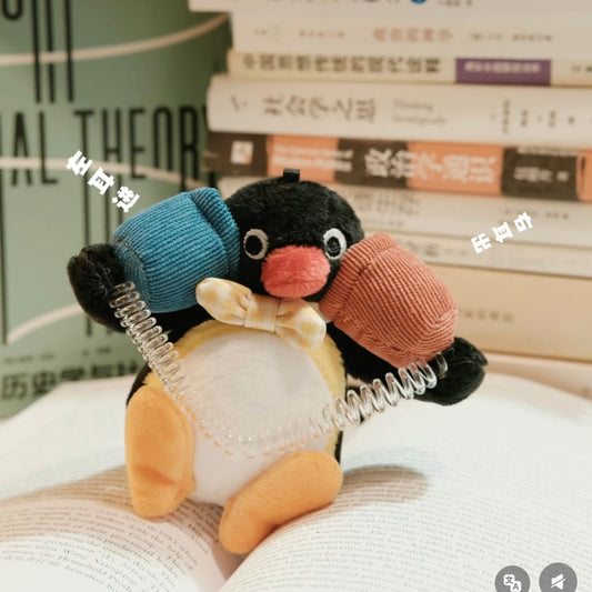 Pingu | Mascot Holder Bag Charm Plush Keychain (Phone)