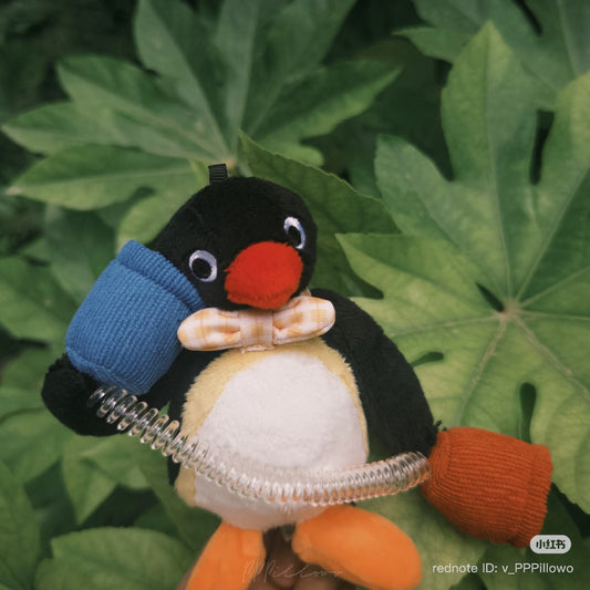 Pingu | Mascot Holder Bag Charm Plush Keychain (Phone)