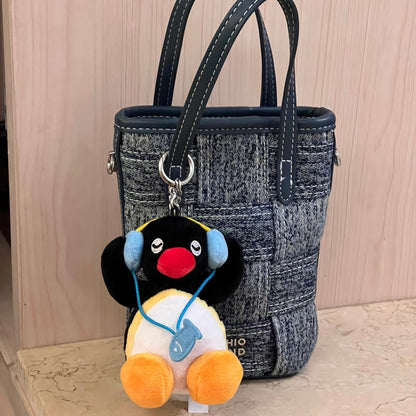 Pingu | Mascot Holder Bag Charm Plush Keychain (Music)