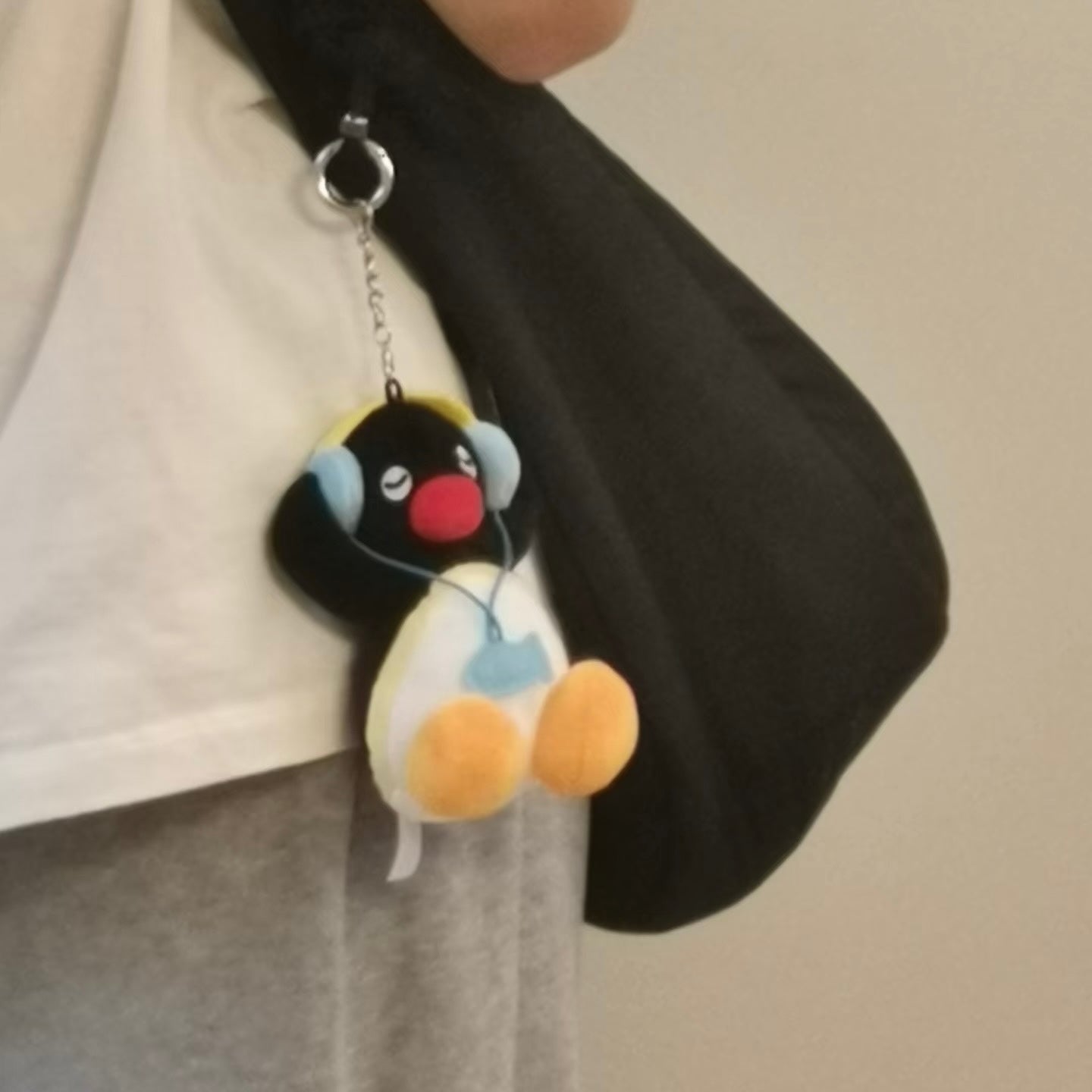 Pingu | Mascot Holder Bag Charm Plush Keychain (Music)