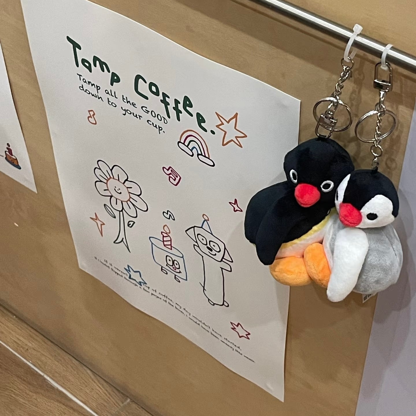 Pingu | Magnetic Plush Keychain Set Bag Charm