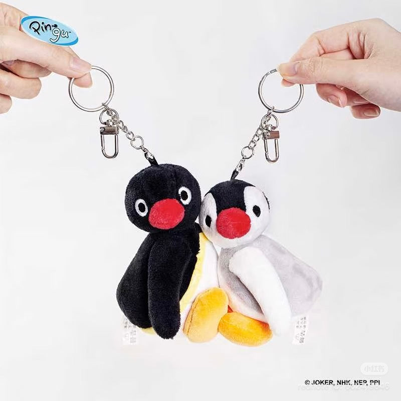 Pingu | Magnetic Plush Keychain Set Bag Charm