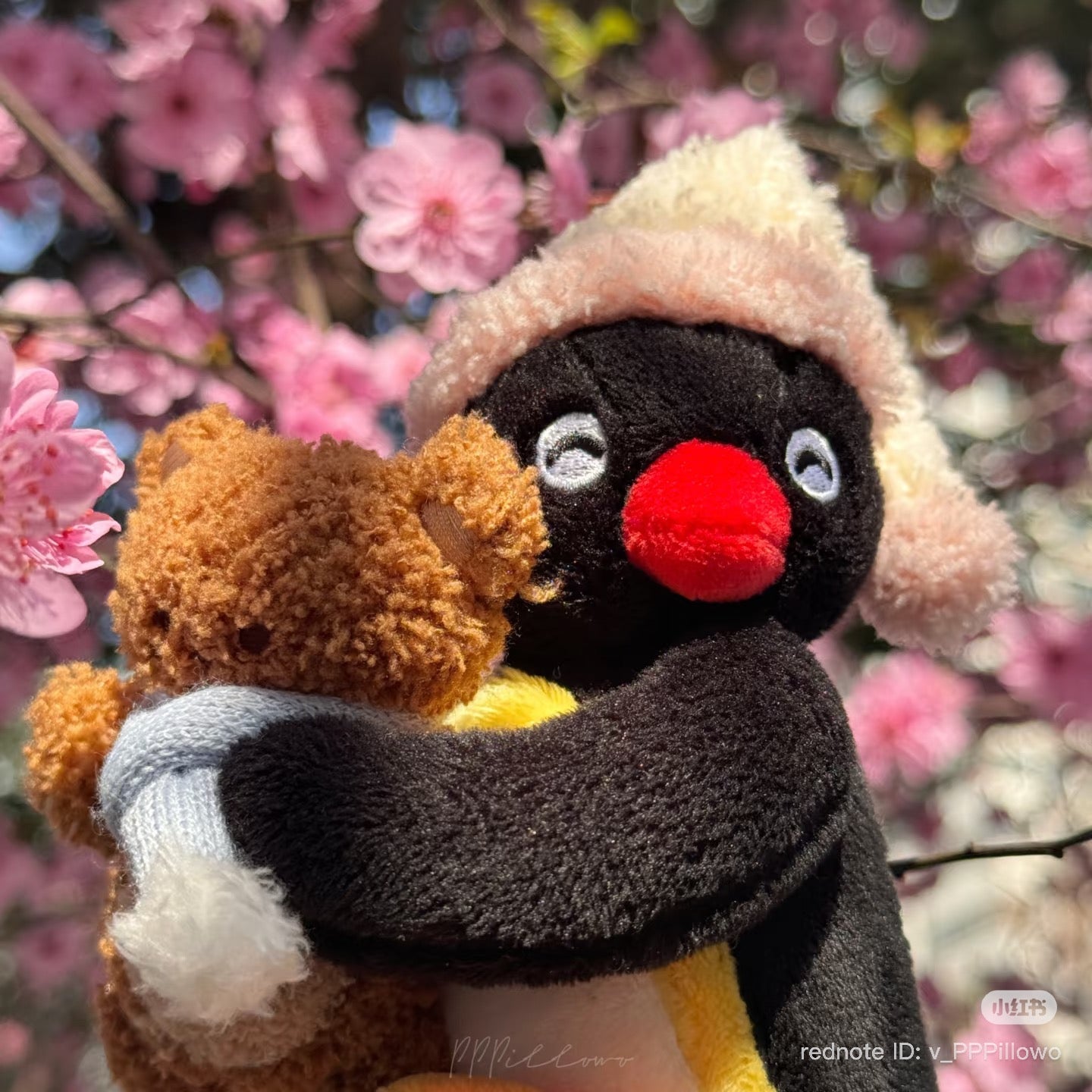 Pingu | Mascot Holder Bag Charm Plush Keychain (Teddy Bear)