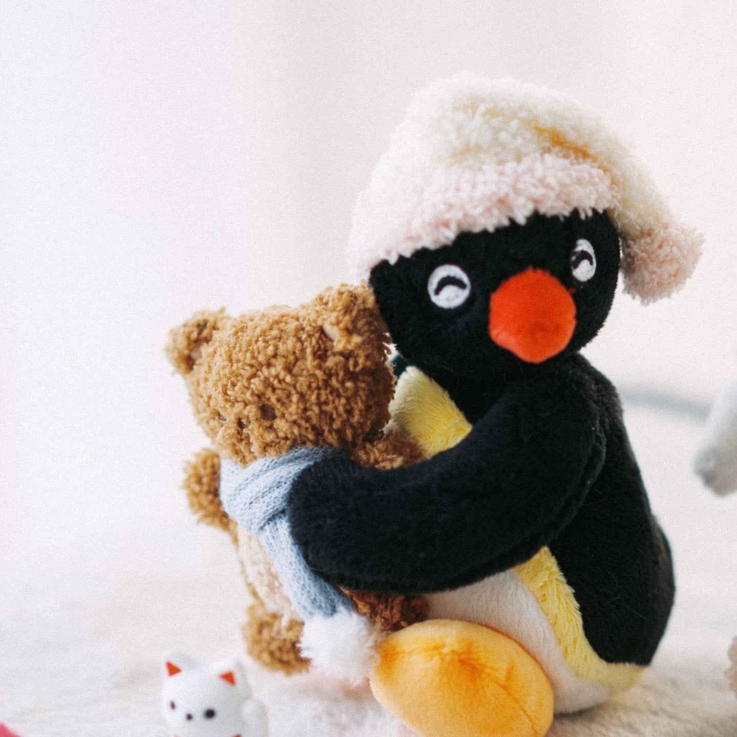 Pingu | Mascot Holder Bag Charm Plush Keychain (Teddy Bear)