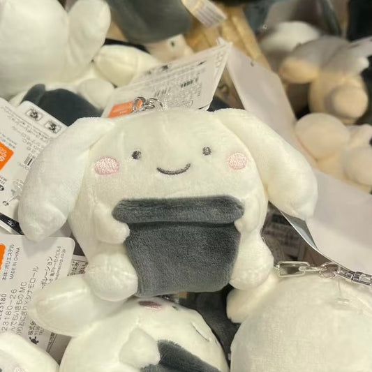 Sanrio x Nandemoikimono | Cinnamoroll Mascot Holder Bag Charm Keychain 100mm Approx.