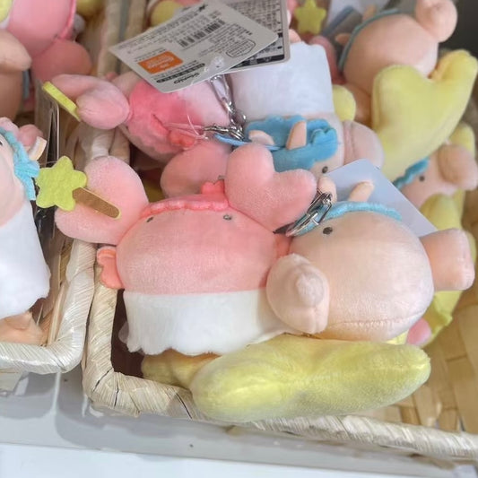 Sanrio x Nandemoikimono | Little Twin Stars Mascot Holder Bag Charm Keychain 100mm Approx.