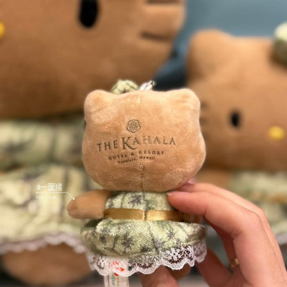 SANRIO | Hello Kitty Tanned Mascot Holder Bag Charm (The Kahala Limited)