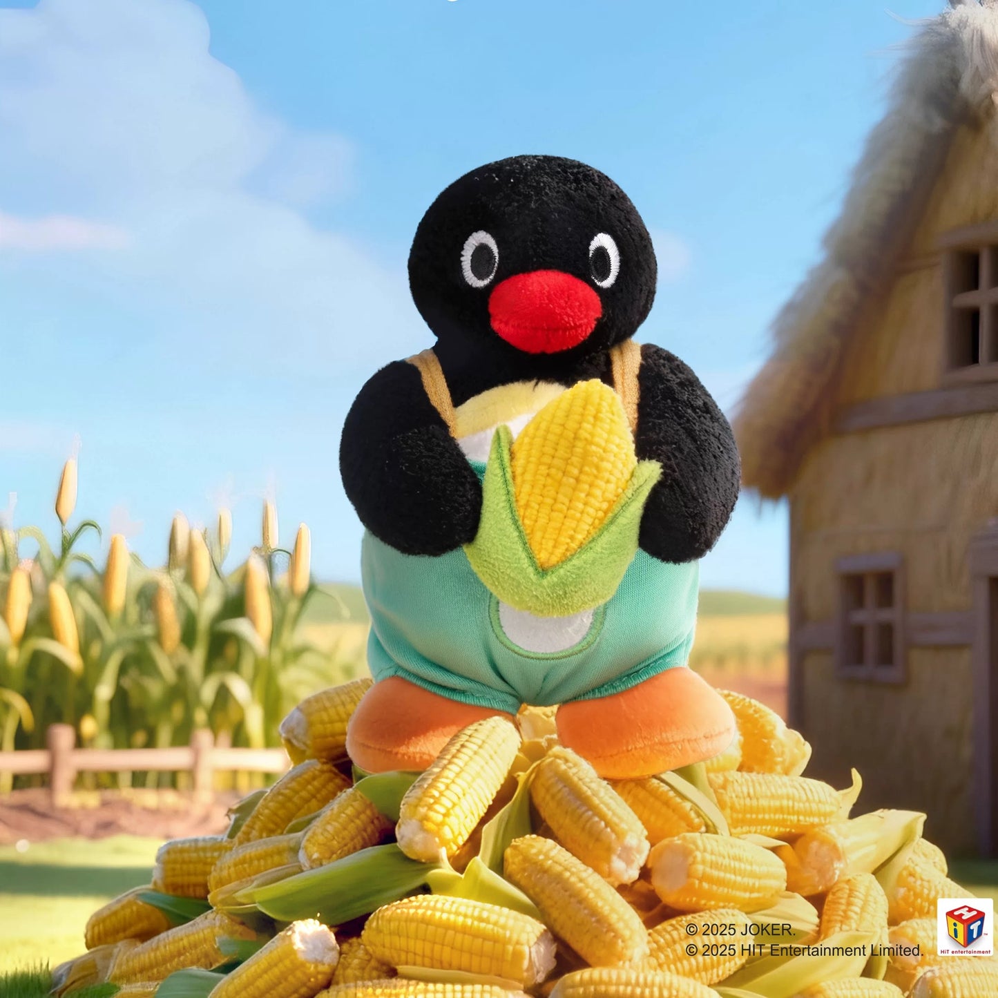 PINGU | Happy Farm Series Secret Plush Keychain Blind Box 12cm (Order 6 For A Complete Box)