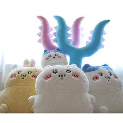 【Pick up only】CHIIKAWA | Hachiware Heavy! Chubby Hugging Plush Toy 360x360x280mm