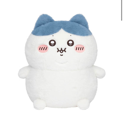 【Pick up only】CHIIKAWA | Hachiware Heavy! Chubby Hugging Plush Toy 360x360x280mm