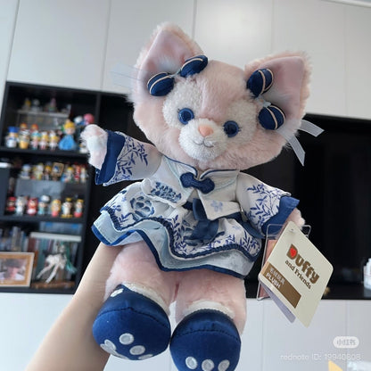 DISNEY | Shang Hai Disney Land LinaBell Plush Toy Plush Doll SS (Duffy and Friends Blue-and-white Porcelain)