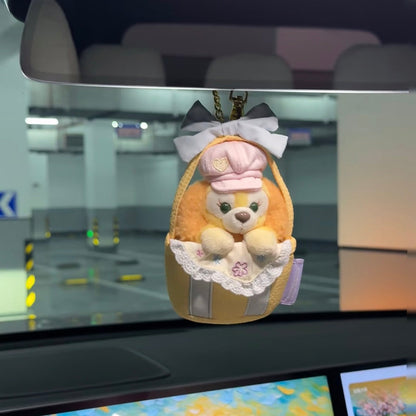 DISNEY | Shang Hai Disney Duffy and Friends CookieAnn Mascot Holder Plush Keychain Bag Charm Decoration (Spring 2025)