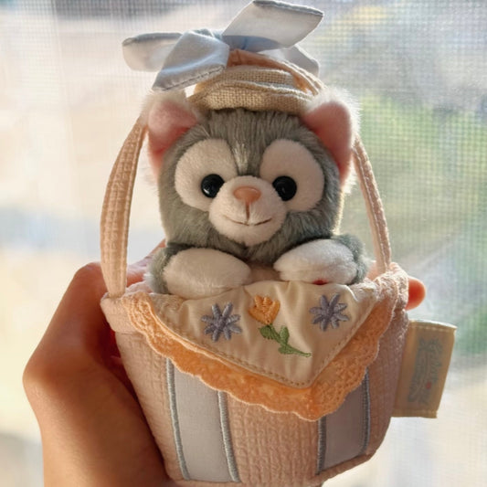 DISNEY | Shang Hai Disney Duffy and Friends GelaToni Mascot Holder Plush Keychain Bag Charm Decoration (Spring 2025)