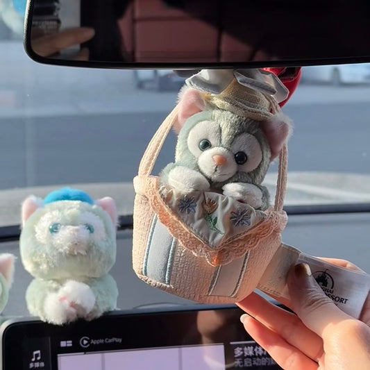 DISNEY | Shang Hai Disney Duffy and Friends GelaToni Mascot Holder Plush Keychain Bag Charm Decoration (Spring 2025)