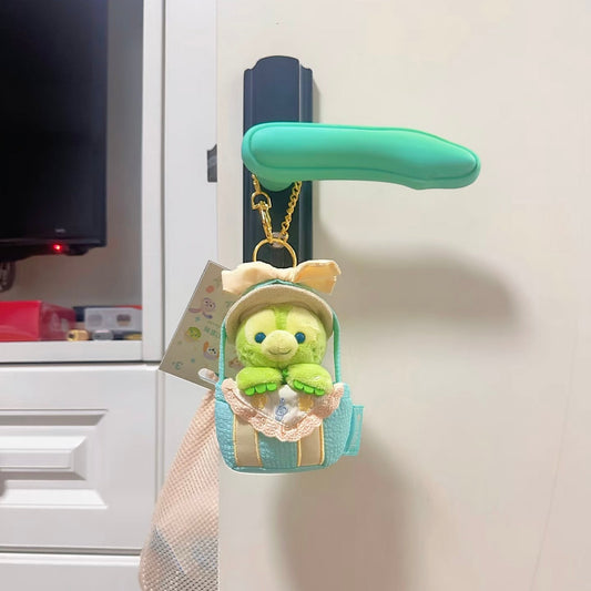 DISNEY | Shang Hai Disney Duffy and Friends OluMel Mascot Holder Plush Keychain Bag Charm Decoration (Spring 2025)