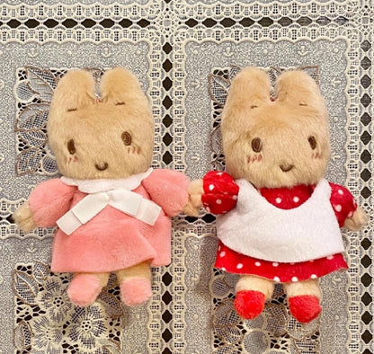SANRIO | Marroncream Marron Cream Plush Keychain Mascot Holder Bag Charm 115×87×47mm (Pink)