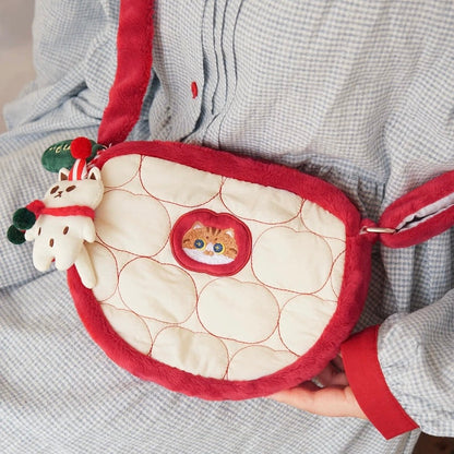MEWJI♡ 苹果包 斜挎