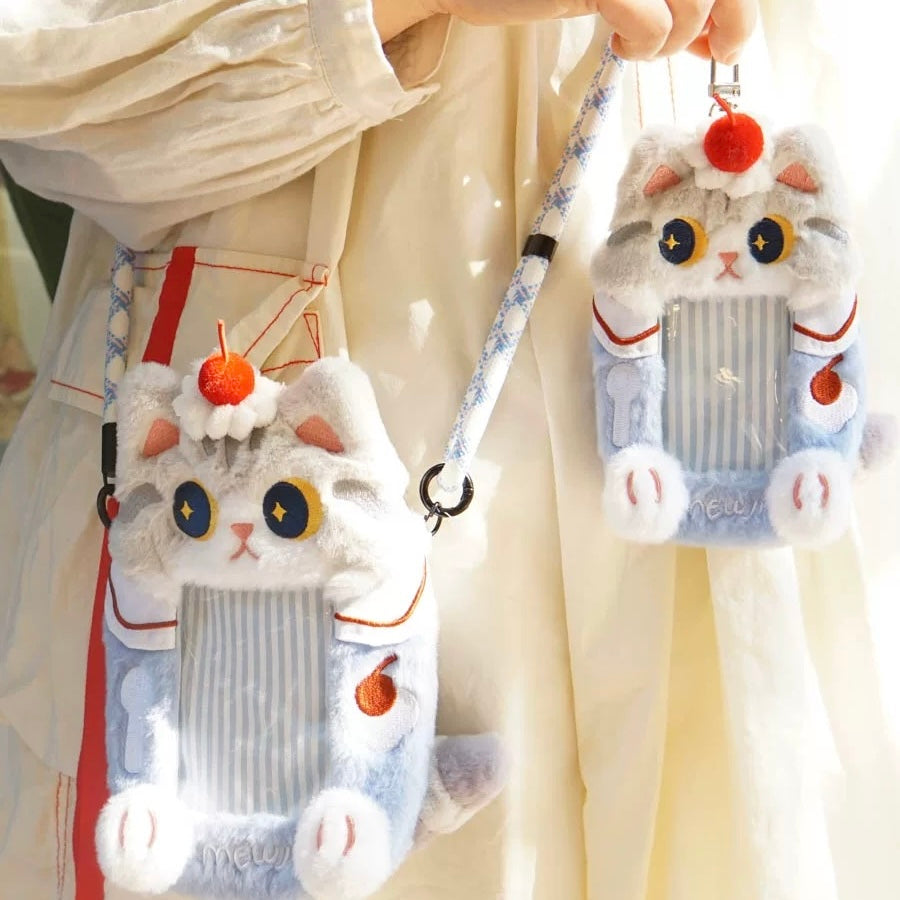 MEWJI♡ 卡包 & 手机包 银渐层