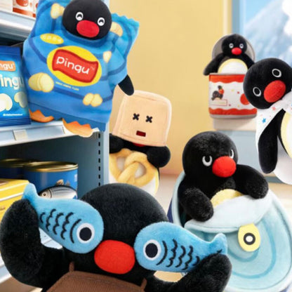 PINGU | Hide And Seek Series Secret Plush Keychain Blind Box 12cm (Order 6 for Complete)