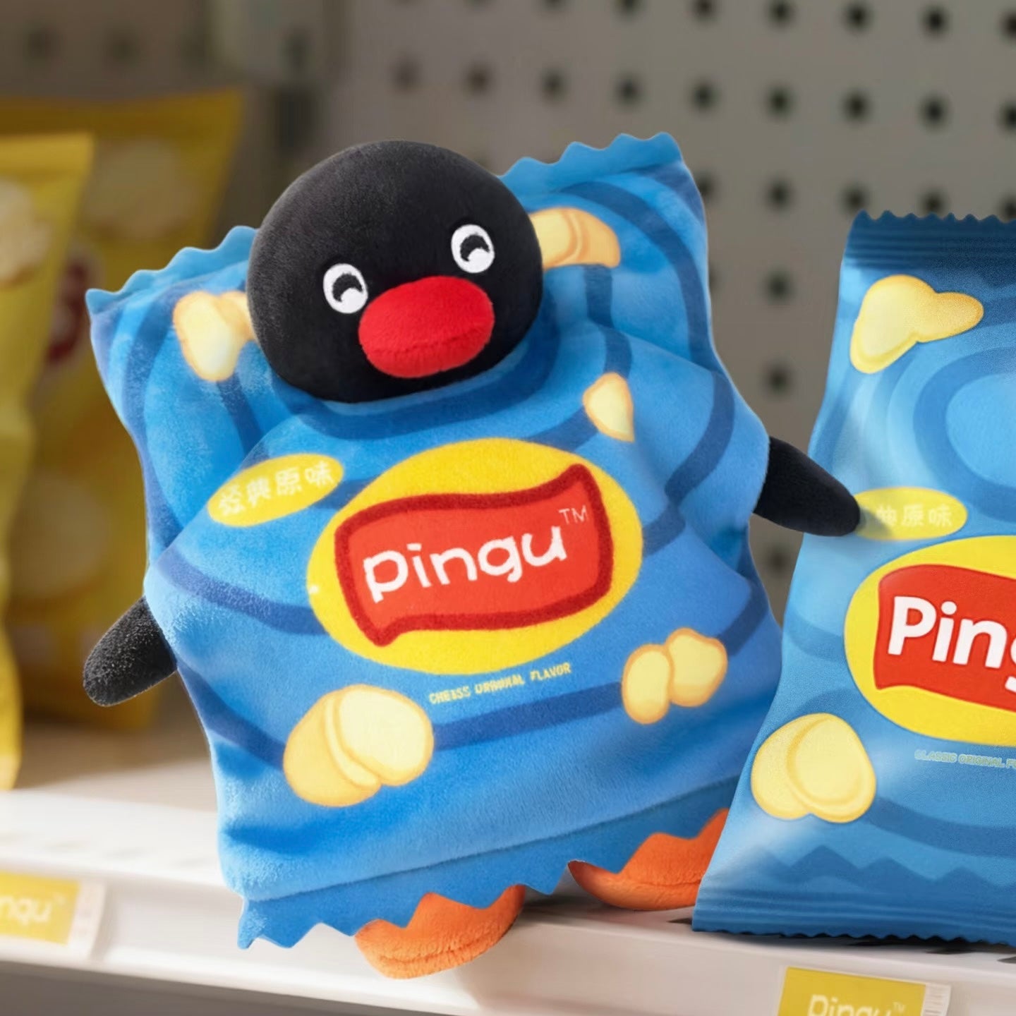 PINGU | Hide And Seek Series Secret Plush Keychain Blind Box 12cm (Order 6 for Complete)