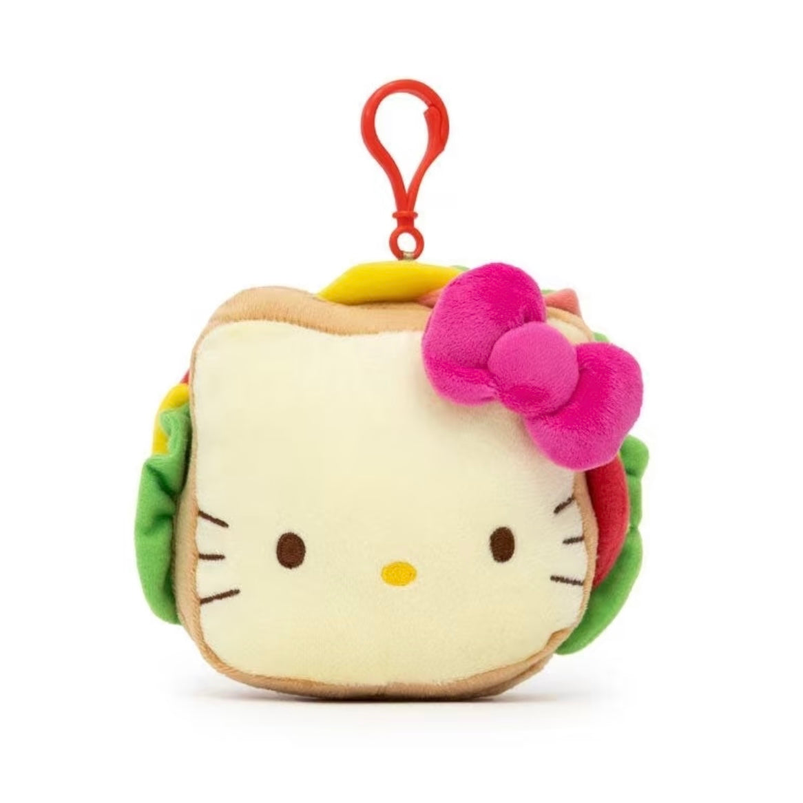 SANRIO | Hello Kitty Mascot Holder Plush Keychain Bag Charm (Sandwich)