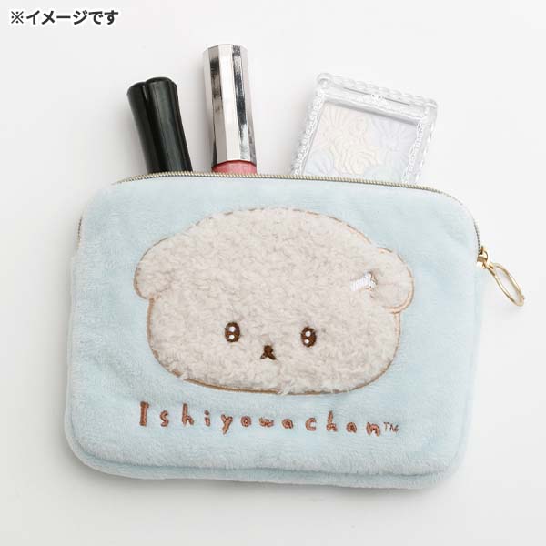 SAN-X | Ishiyowa-chan Pouch & Tissue Case 110×150×30mm (Junior Chan Appears)