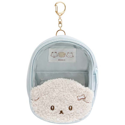 SAN-X | Ishiyowa-chan Plush Pouch Display Pouch Keychain 160×120×40mm (Junior Chan Appears)