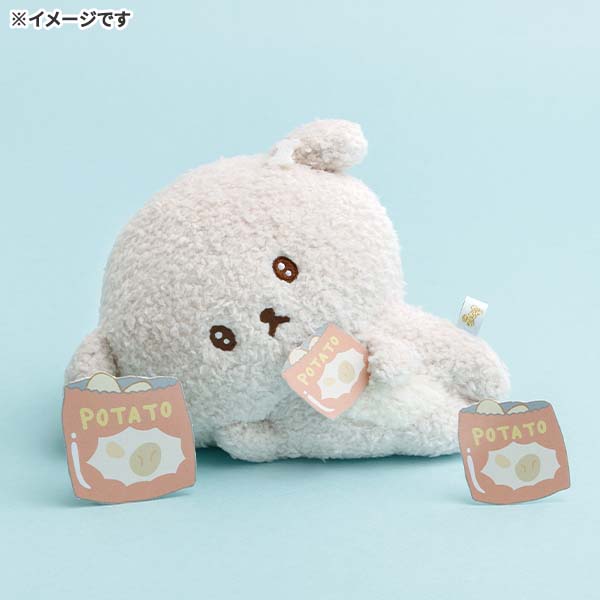 SAN-X | Ishiyowa-chan Laying Down Plush Toy 135×190×110mm (Junior Chan Appears)
