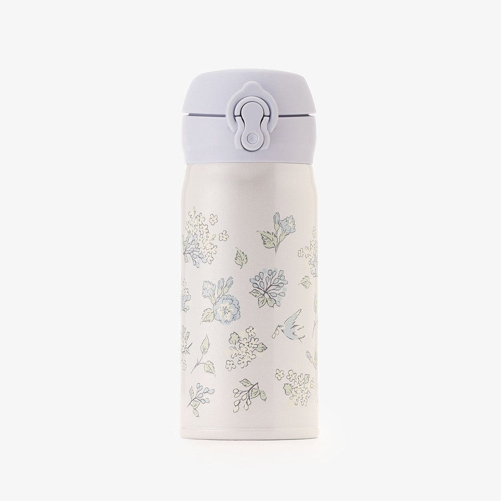 Thermos x Afternoon Tea | Stainless One-Push Bottle 350ml (Purple)