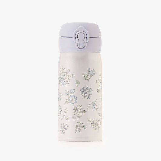 Thermos x Afternoon Tea | Stainless One-Push Bottle 350ml (Purple)