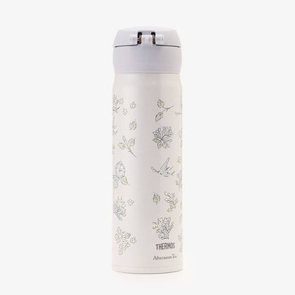 Thermos x Afternoon Tea | Stainless One-Push Bottle 500ml (Purple)