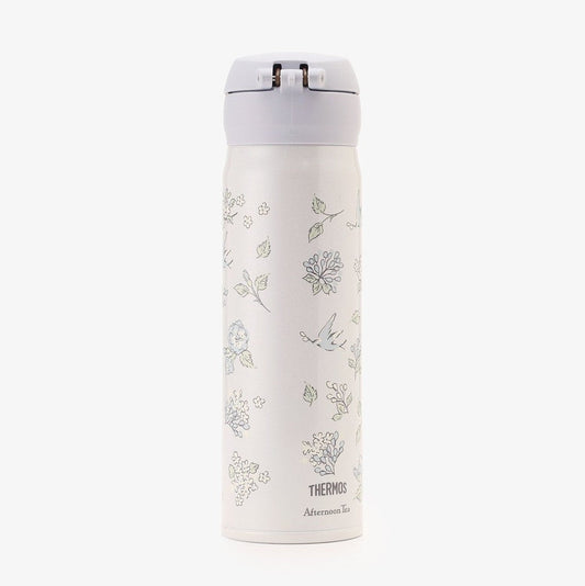 Thermos x Afternoon Tea | Stainless One-Push Bottle 500ml (Purple)