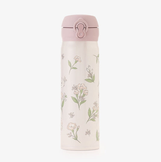Thermos x Afternoon Tea | Stainless One-Push Bottle 500ml (Pink)