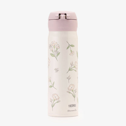 Thermos x Afternoon Tea | Stainless One-Push Bottle 500ml (Pink)