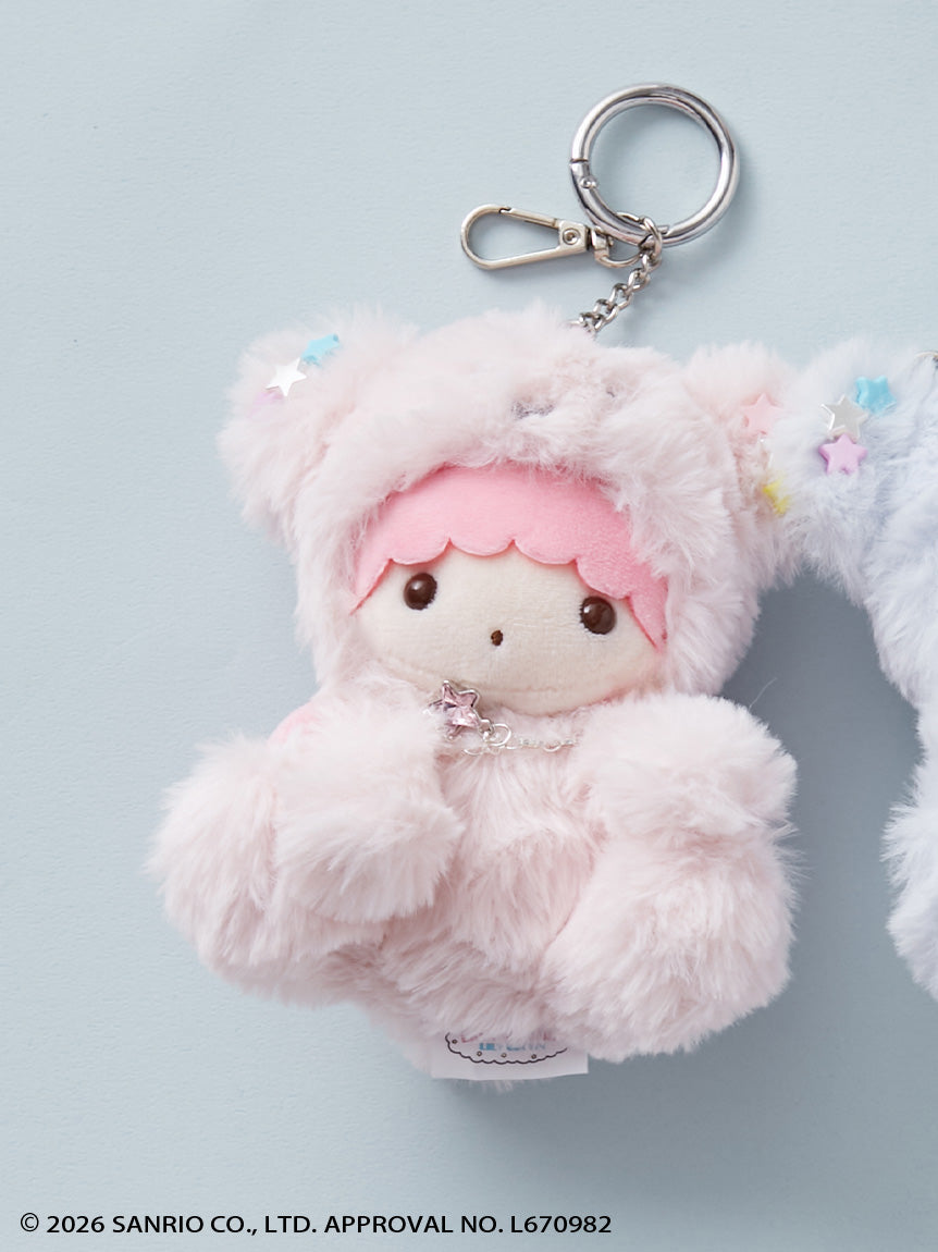 LILY BROWN x LittleTwinStars | KIKI & LALA Plush Charm Keychain Bag Charm 220x145x120mm (LPNK)