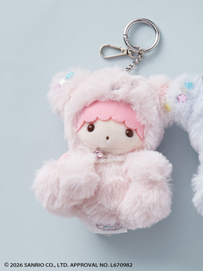 LILY BROWN x LittleTwinStars | KIKI & LALA Plush Charm Keychain Bag Charm 220x145x120mm (LPNK)