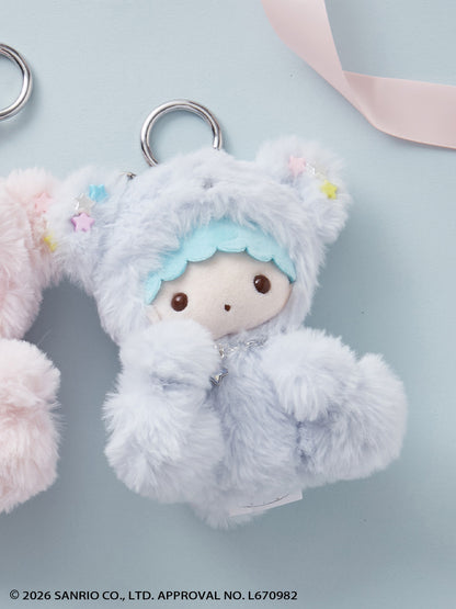 LILY BROWN x LittleTwinStars | KIKI & LALA Plush Charm Keychain Bag Charm 220x145x120mm (LBLU)