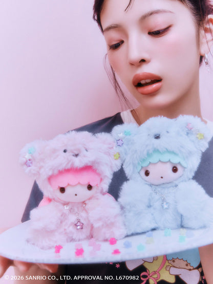 LILY BROWN x LittleTwinStars | KIKI & LALA Plush Charm Keychain Bag Charm 220x145x120mm (LPNK)