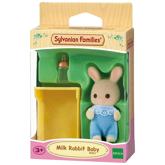 Sylvanian Families | Milk Rabbit Baby 48×100×42Mm 森贝儿森林家族