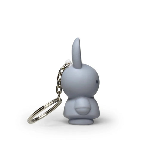 MIFFY | 3D Keychain / Key Ring 6.2cm (Silver Blue)