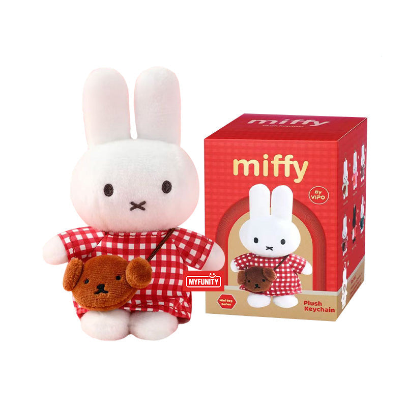 Miffy x VIPO | Secret Happy Travel Mini Bag Series Plush Keychain Blind Box 13cm Approx.