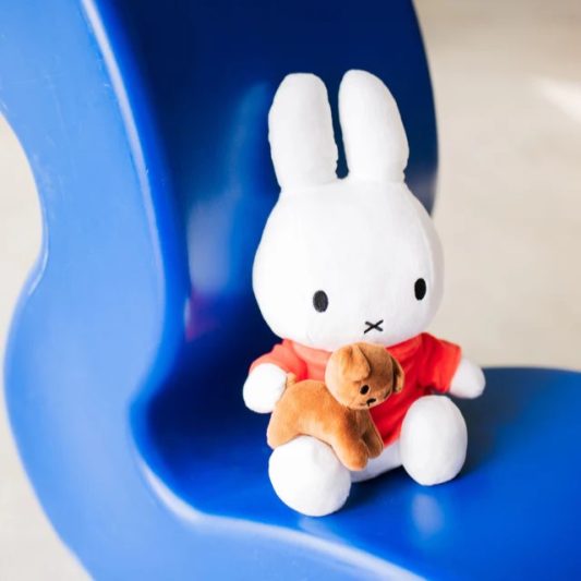 MIFFY | Plush Doll Plush Toy Sitting with Snuffy 33cm