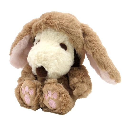 PEANUTS | Snoopy Lop Ear Bunny Plush Toy Plush Doll 12 x 17 x 15 cm (Brown)