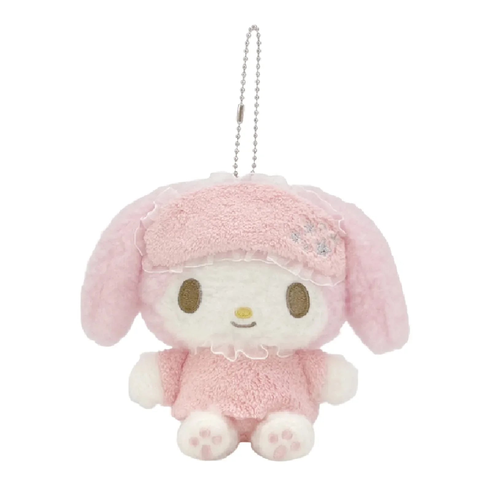 SANRIO | My Melody Mascot Holder Plush Keychain Bag Charm 130×145×70mm (Pajamas)