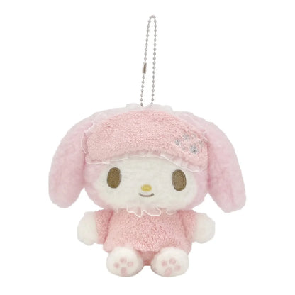 SANRIO | My Melody Mascot Holder Plush Keychain Bag Charm 130×145×70mm (Pajamas)