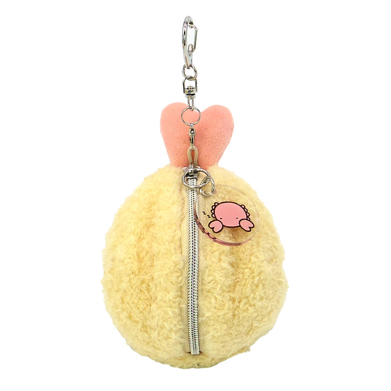Yokomizoyuri | Fried Sleeping Bag Plush Keychain Coin Purse H12Xw8Xd5.5Cm (Ebi)