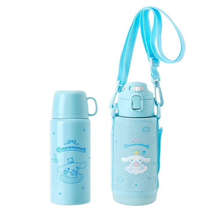 Sanrio | Cinnamoroll 2Way Stainless Bottle With Strap Case 670Ml