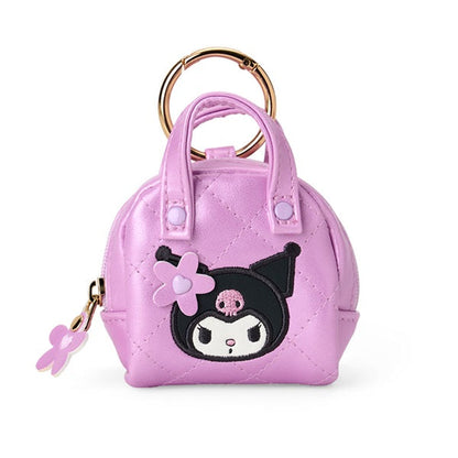 SANRIO | Mini Quilt Mini Pouch Keychain 7×10.7×3cm (Kuromi)